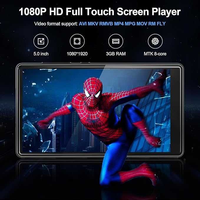 160GB MP3 плейър с Bluetooth и WiFi