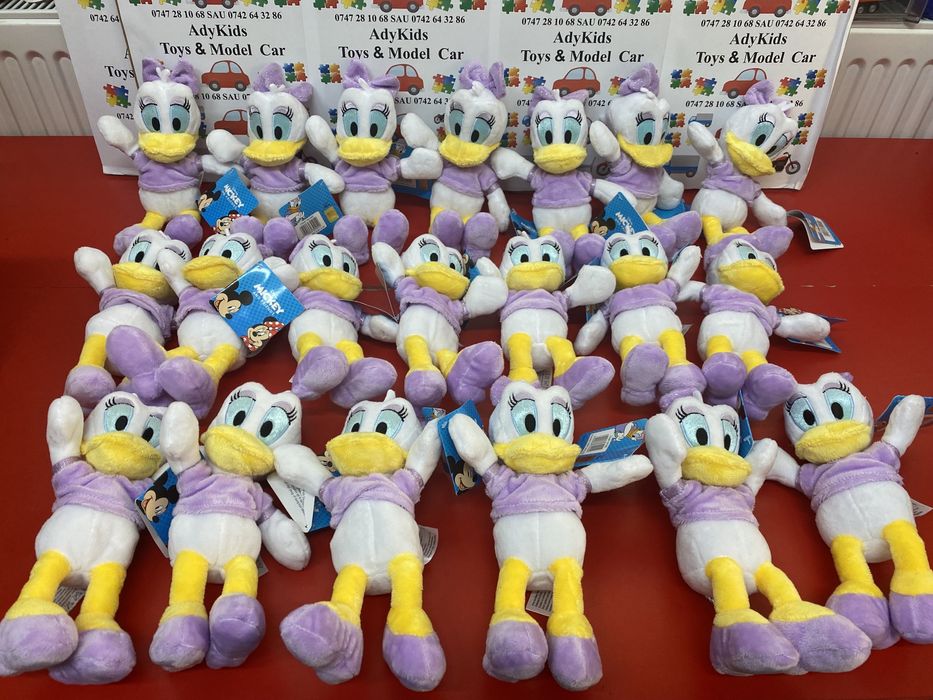 DAISY jucărie din pluș 20 cm originală Walt Disney cu etichetă