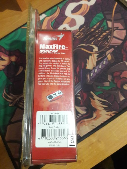 Джойстик Genius MaxFire Mini Game pad, рарите.