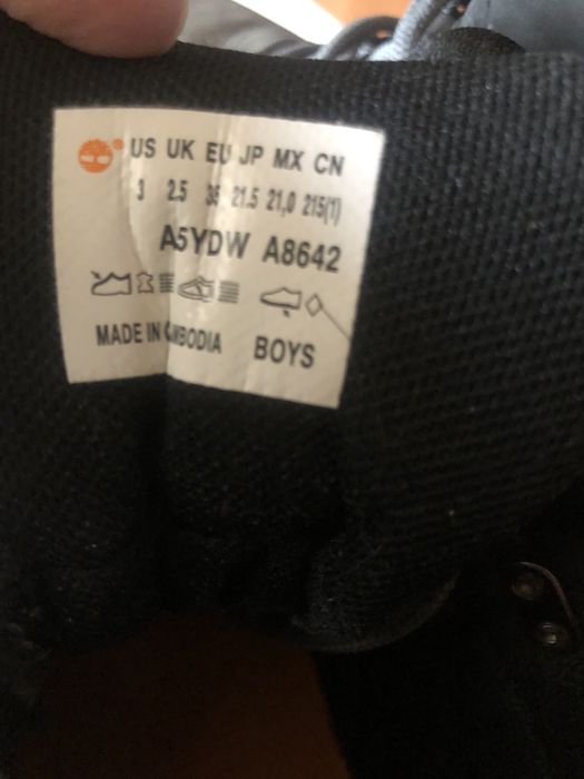 Ботинки Timberland 34-35 размер