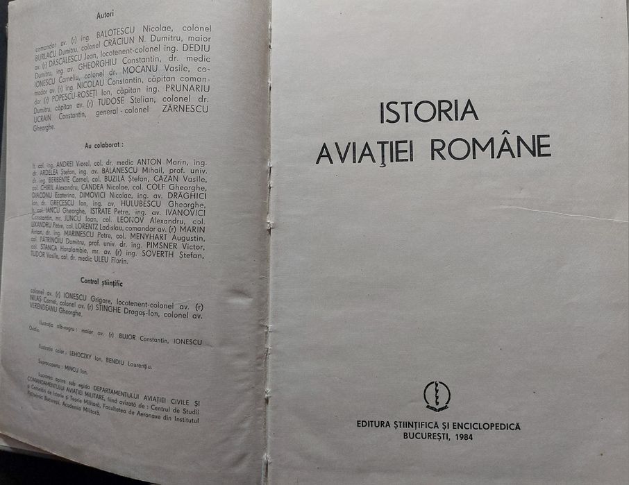 Istoria Aviației Române