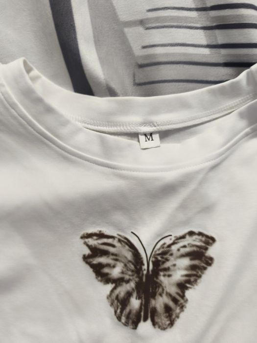 Lot tricouri noi S dama