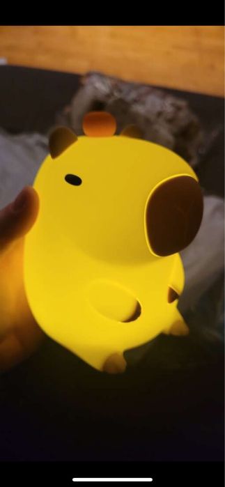 Детска нощна лампа с животно Capybara. Night light Capybara.