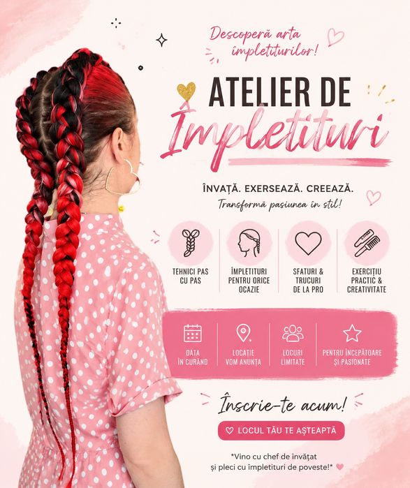 Curs codite afro și extensii par