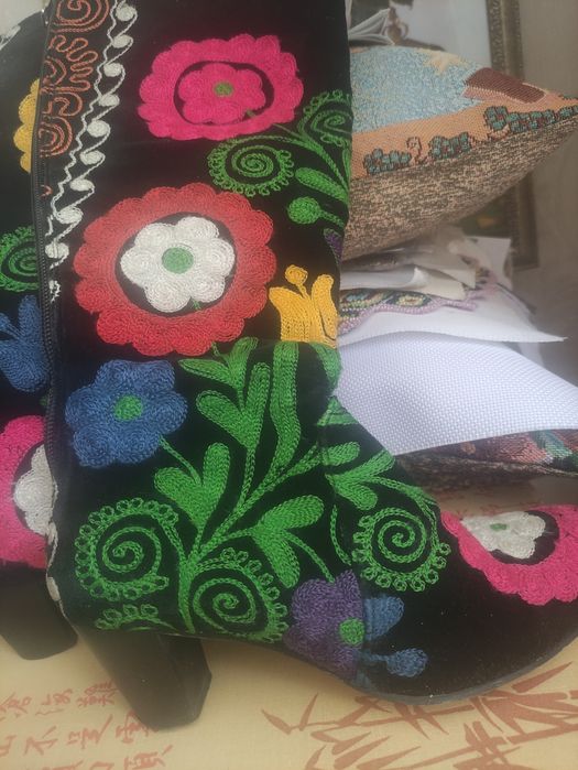 Любителям Хэнд мэйд!Продам сапожки