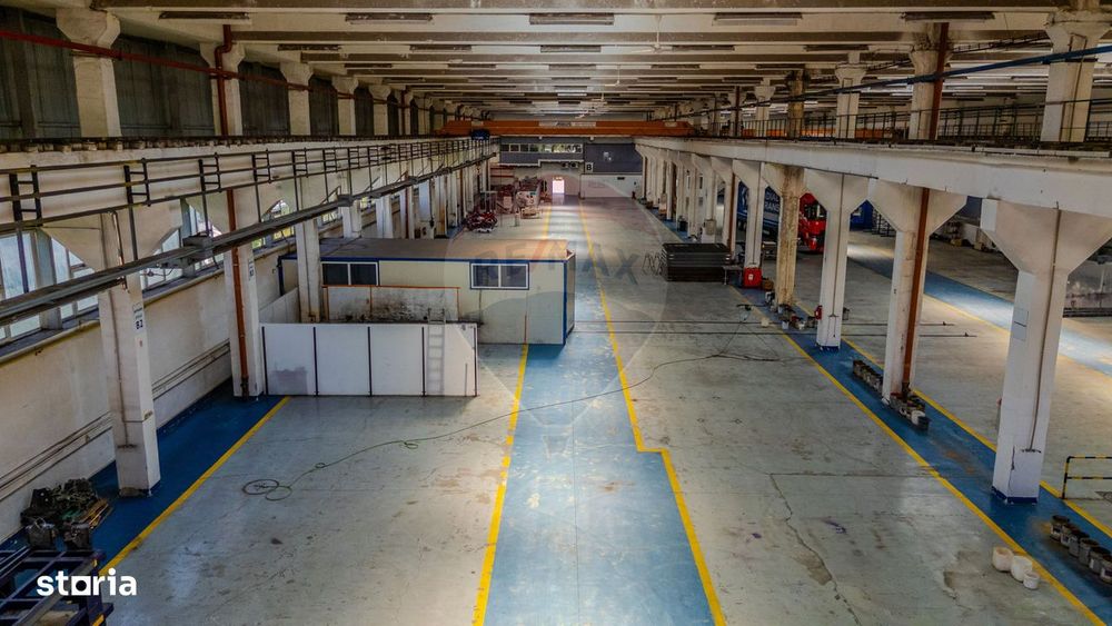 Hala 1870 mp, Parcare, Pod rulant 18 T