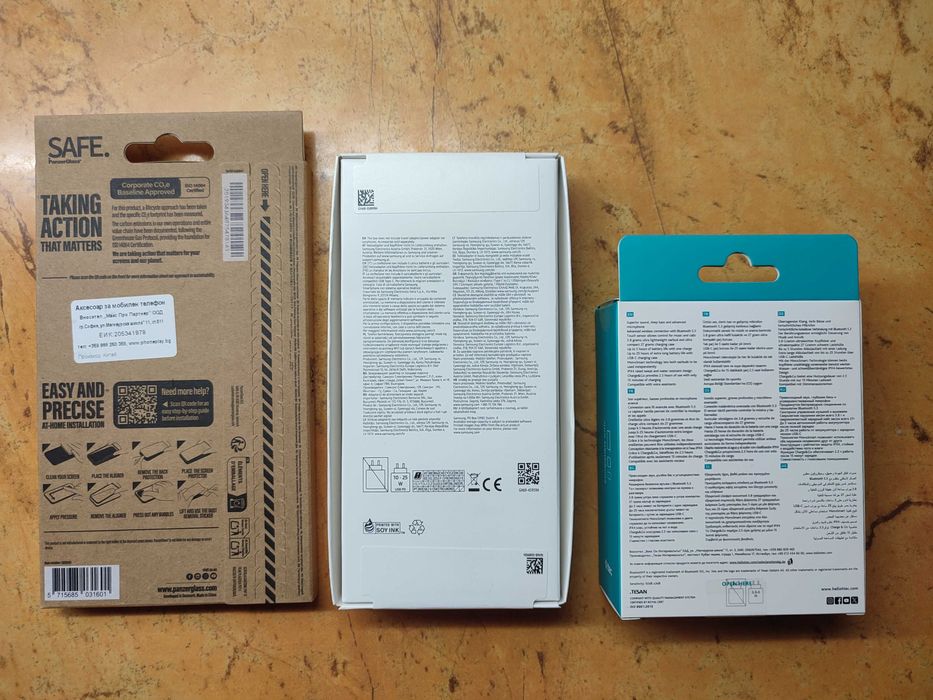 Samsung Galaxy A17-5G Чистo нов(черен)3год.гарнция/слушалки/протектор