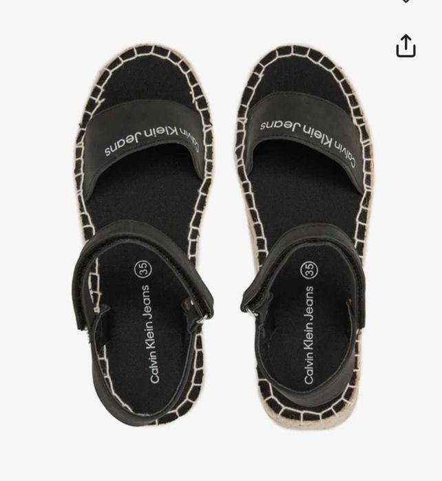 Calvin Klein Jeans Еспадрили Rope, оригинални сандали - 37, 38, 39