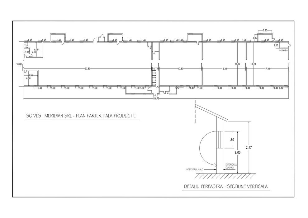 Hala industrială + teren de vânzare (si inchiriere) Satu Mare