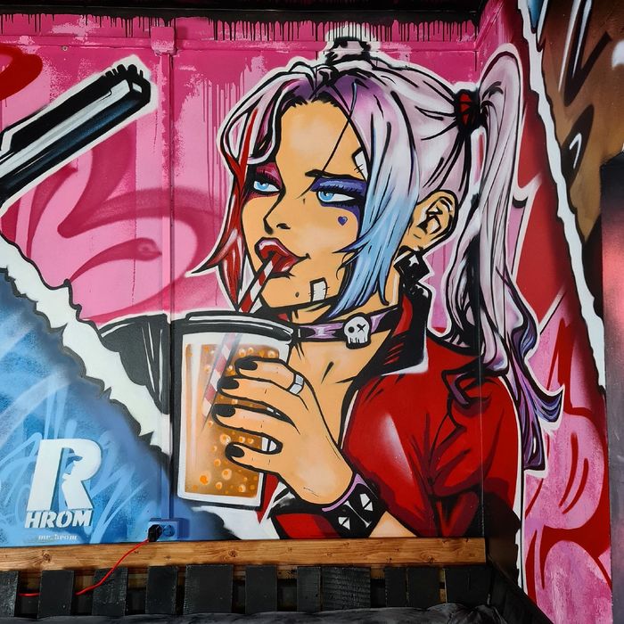 Покраска стен, Художественная роспись