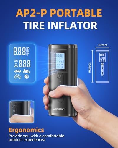 Compresor portabil pentru bicicleta/auto/moto 150 psi