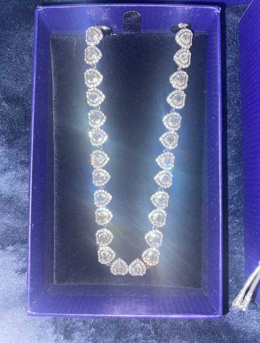 Colier Swarovski Angelic Argintiu - nou, în cutie