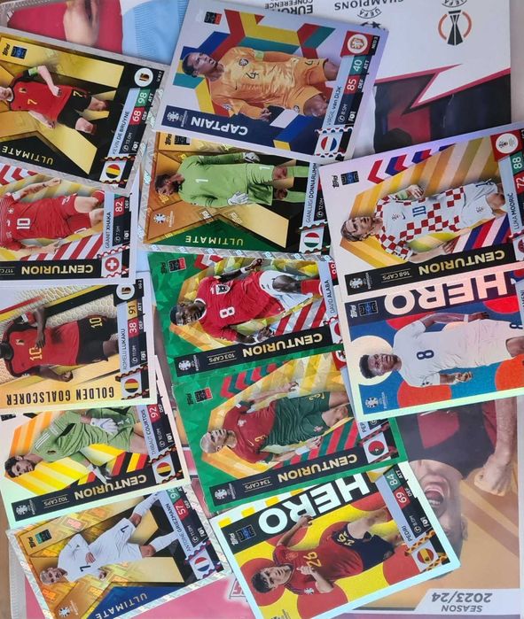 Колекционерски карти Euro 24 ,,Match Attax’’ - 40 бр.