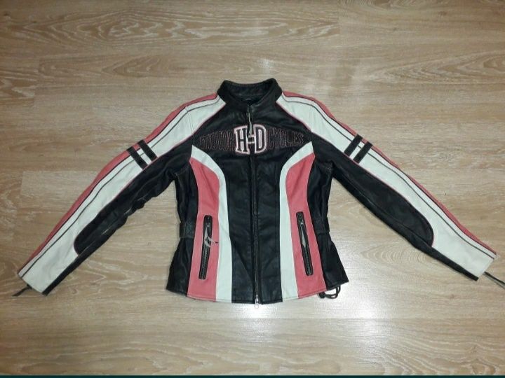 Harley Davidson женская кожаная куртка