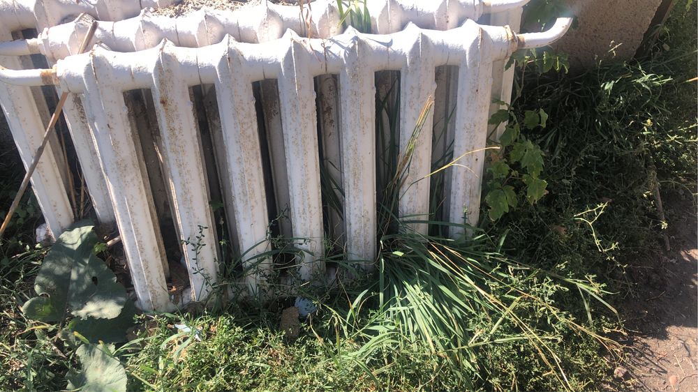 Чугуные батареи в хорошем состоянии