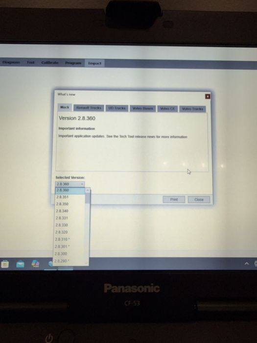 Диагностика лаптоп Panasonic CF 53