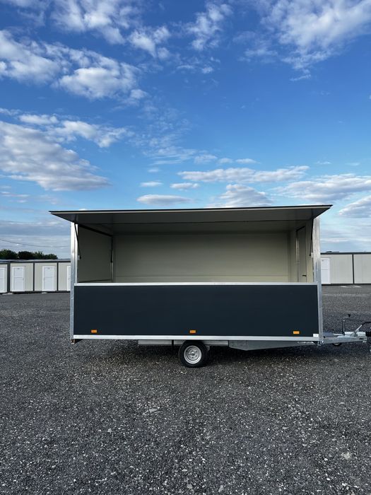 Rulota Comerciala Fast Food 4x2.5x2.3m, In Stoc Si La Comanda