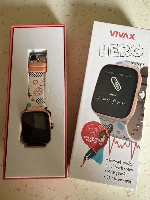 Smartwatch copii Vivax, LifeFit HERO kids, Roz