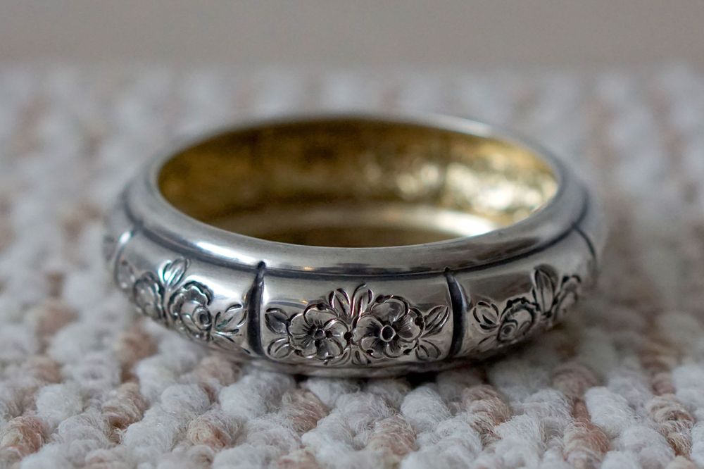 Recipient din argint 800