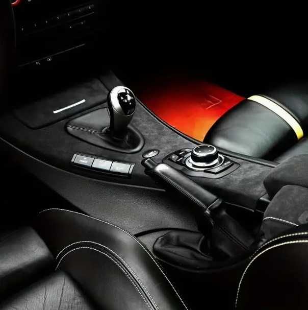 Винил черен "Алкантара"