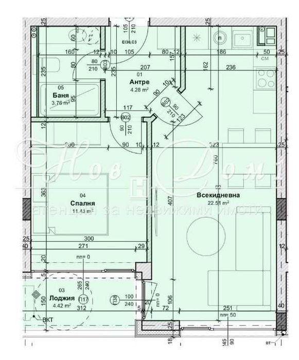 Продава се Двустаен апартамент в Варна, Виница - 66 кв.м за 711 €/кв.м - Снимка #4