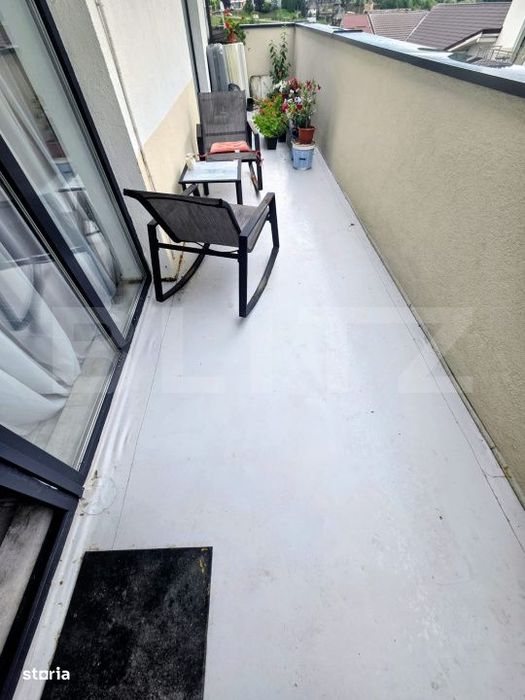 Oportunitate ! Apartament 2 camere, 54.10 mp, terasa 17 mp, zona Steja