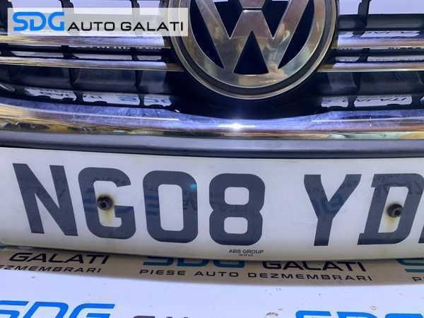 Grila cu Emblema Spoiler Bara Fata VW Golf 5 Break Variant Combi 2004 - 2008 Cod 1K5853651 1K5853653