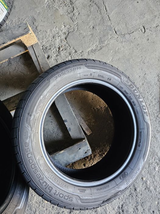 4 anvelope vara 205 55 16 Dunlop 6.2mm 2020