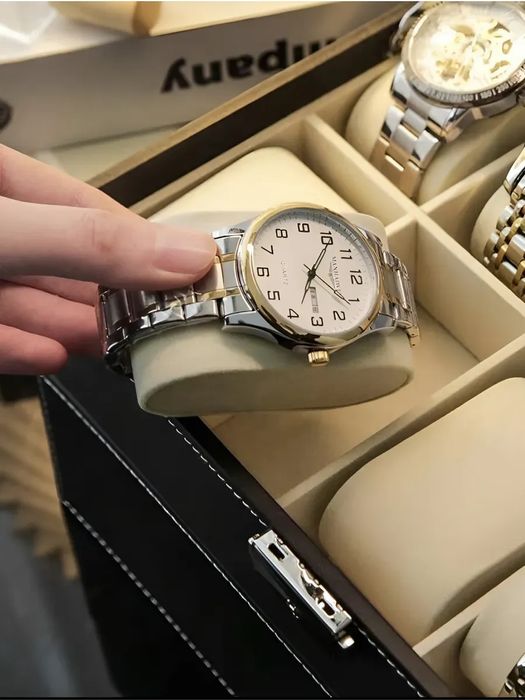 Шкатулка для часов и украшений органайзер 12 отделение