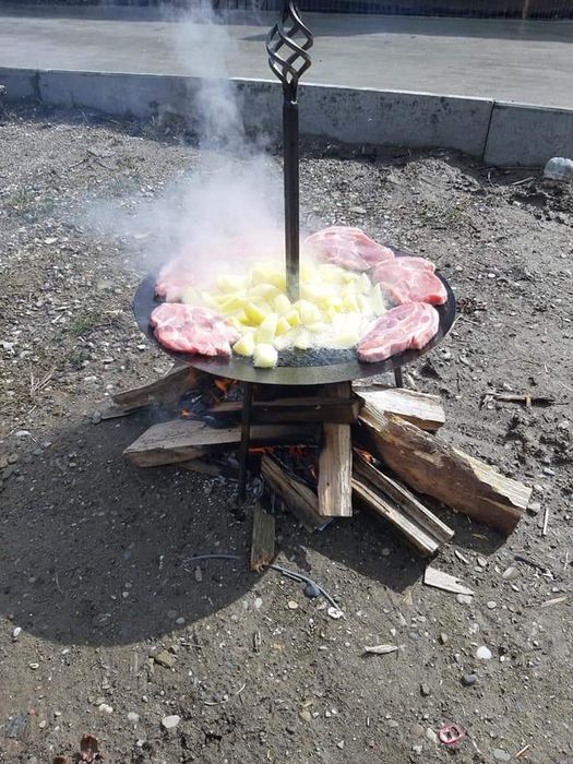 Grătar disc pentru friptura