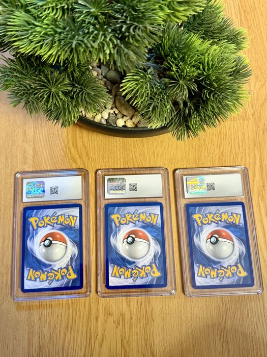 Set 3  Carti Pokemon Gradate CGC 10 Malamar Tg06/ Tinkatuff 217 / Toxtricity 103