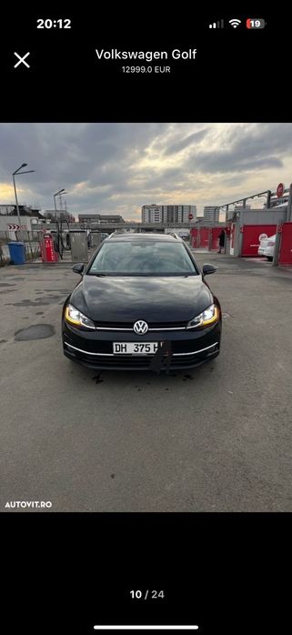 Volkswagen Golf Primul proprietar înmatriculat în România
