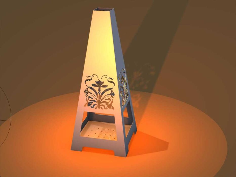 Focar gradina metal debitat CNC laser