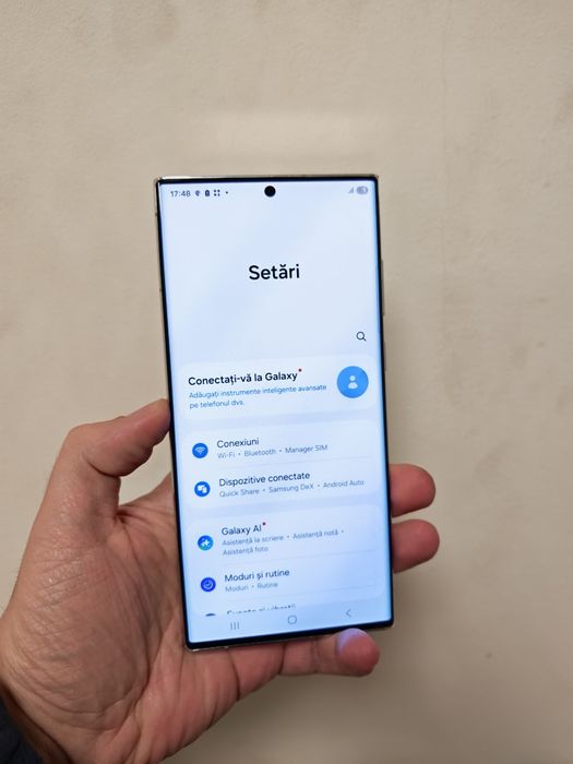 Samsung S22 Ultra Silver 512GB Stare foarte buna totul original