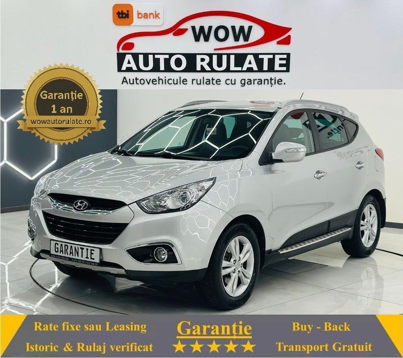 Hyundai ix35 2011 1.7D E5 Garantie 12  Luni Rate Avans 0 Doar Cu Buletinul