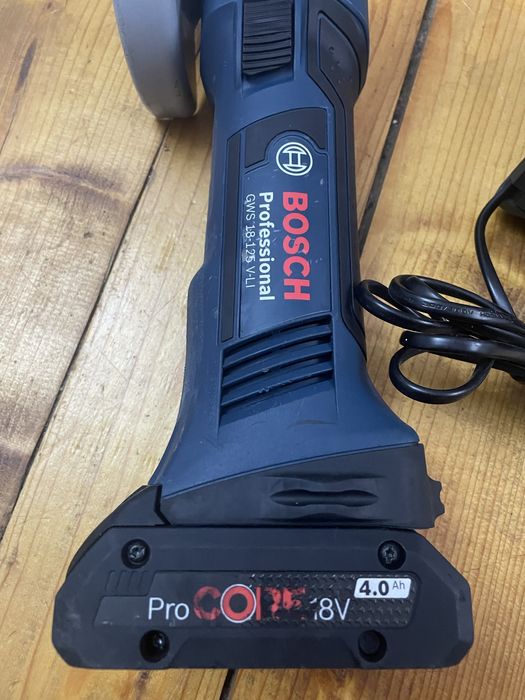 BOSCH GWS 18-125 V-LI polizor unghiular flex mic cu acumulator 18v