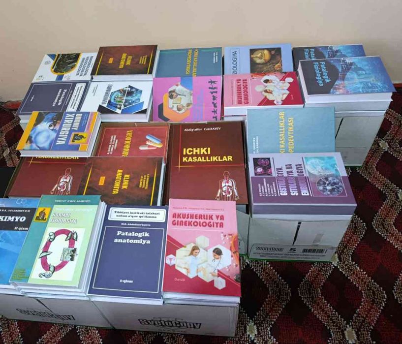 TIBBIYOT KITOBLARI:  •Sifat  •Tezlik  •Arzon narx