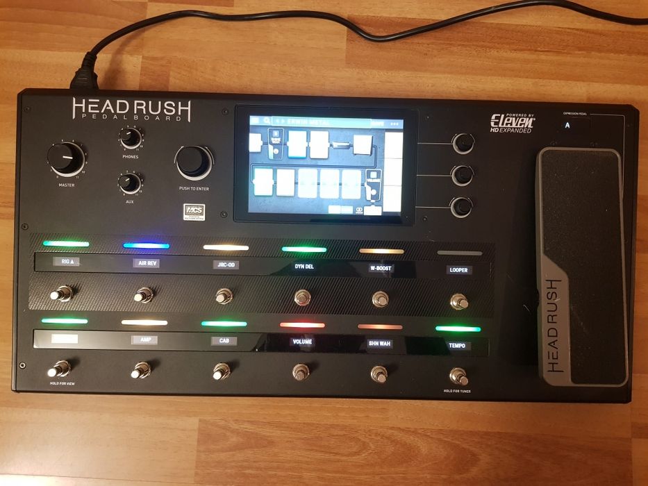 Pedalboard Headrush eleven hd expanded