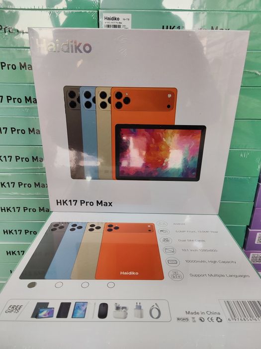Haidiko  17 pro max , Komplektida Klaviatura mishka airpods pro 2 chix