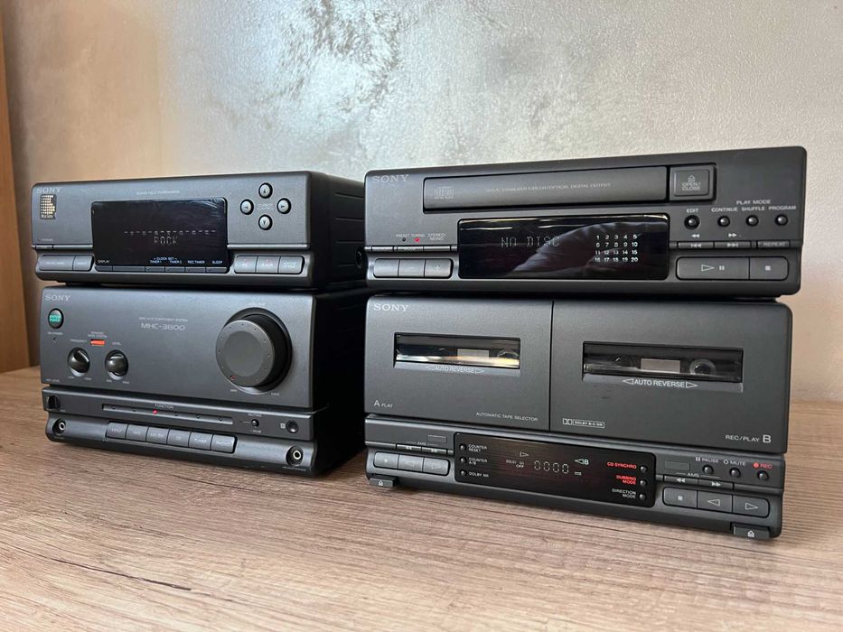 Sony MHC 3800 amplificator, tuner, CD, casete deck,  combina
