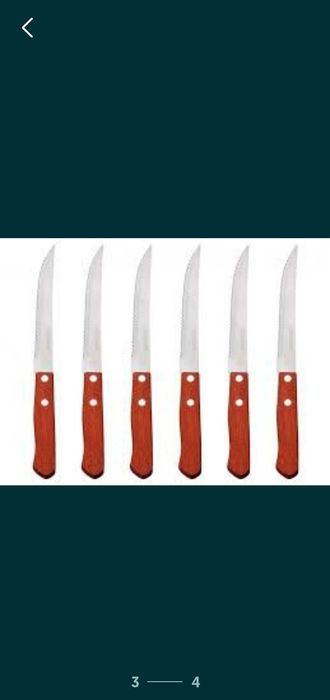 Cuțite de bucătărie cu lame de oțel și mâner din otel ,lemn,noi