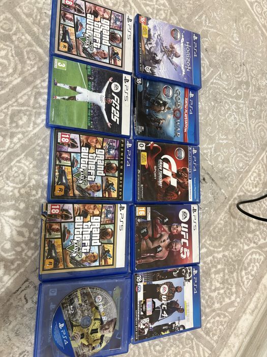 Продам игры на пс4,5