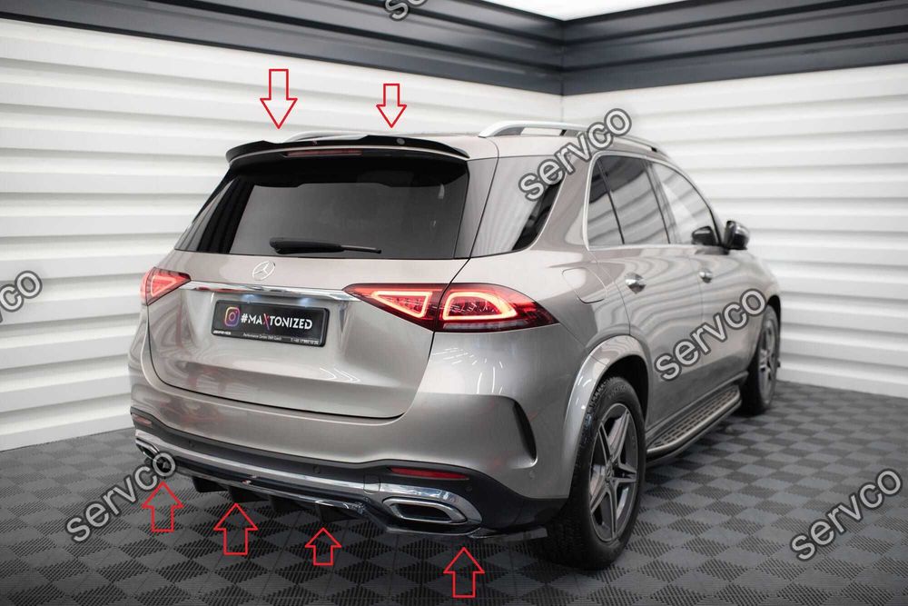 Pachet Body kit tuning Mercedes GLE SUV AMG-Line W167 19-23 v1