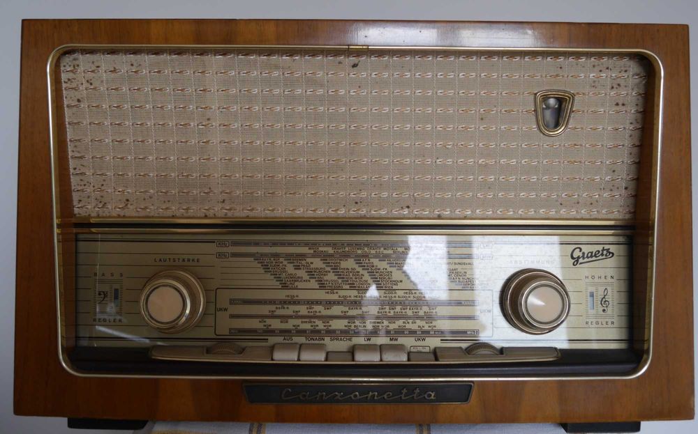 Radio vintage Graetz Canzonetta A 513 – stare foarte bună
