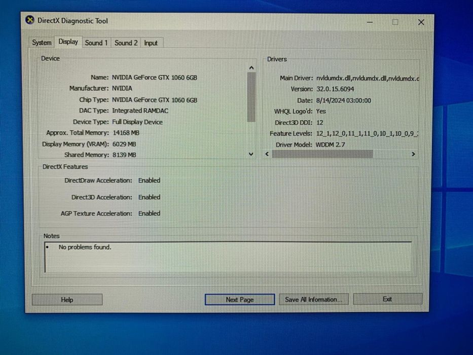 PC Desktop Gaming/Office - i7-4770, 16GB RAM HyperX, GTX 1060 6GB - Perfect funcțional