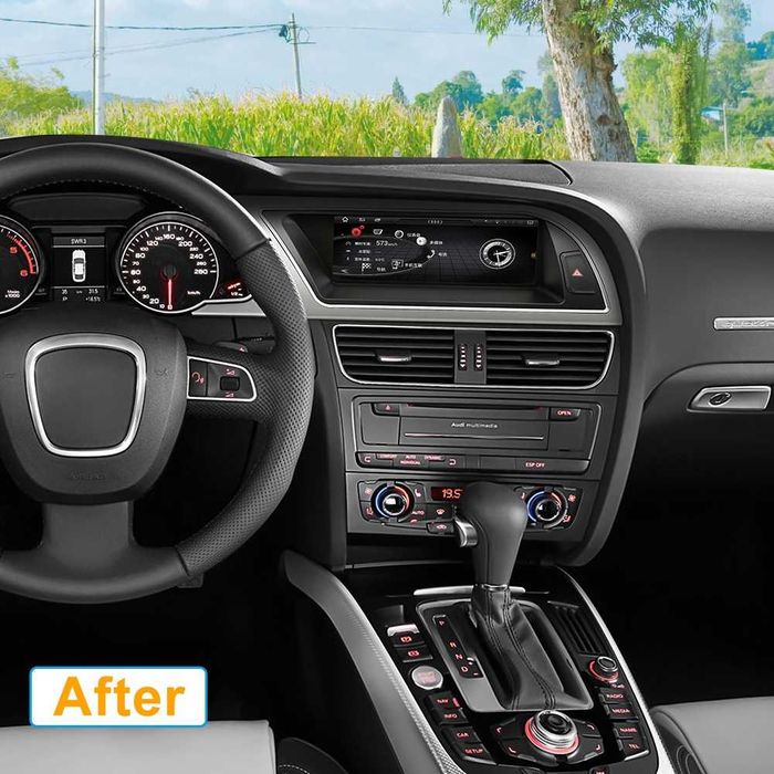 Мултимедия за Audi A5 Двоен дин Android Ауди А5 навигация MMI 2DIN