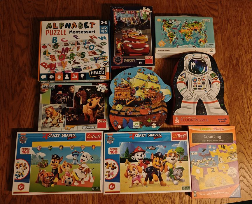 Пъзели и настолни игри