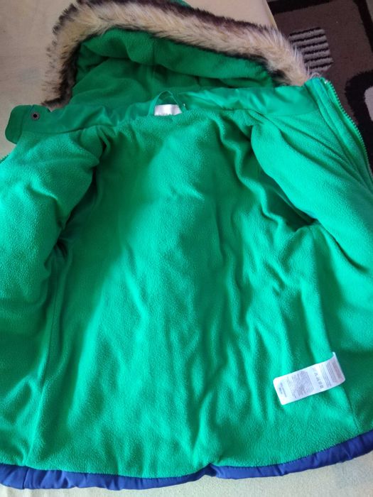 Детско ЗИМНО ЯКЕ С Качулка