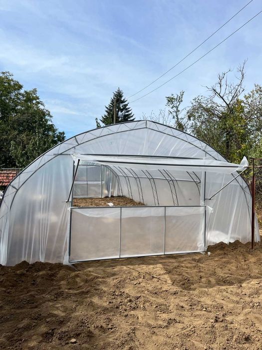 ОРАНЖЕРИИ -Българско производство,”Тунелен тип”-6м ширина оранжерия