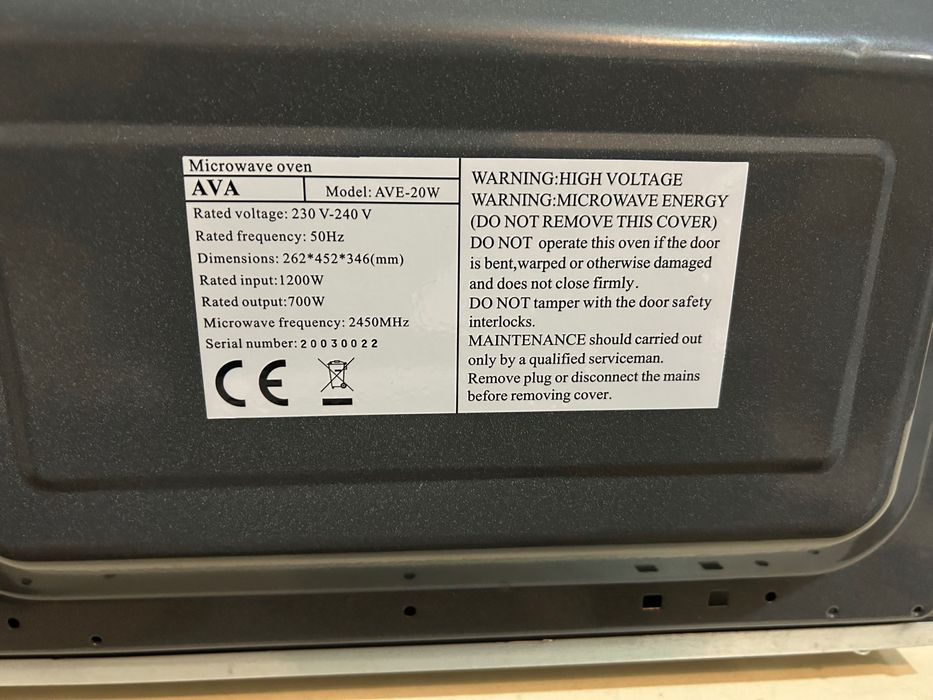 Brand new микроволновка